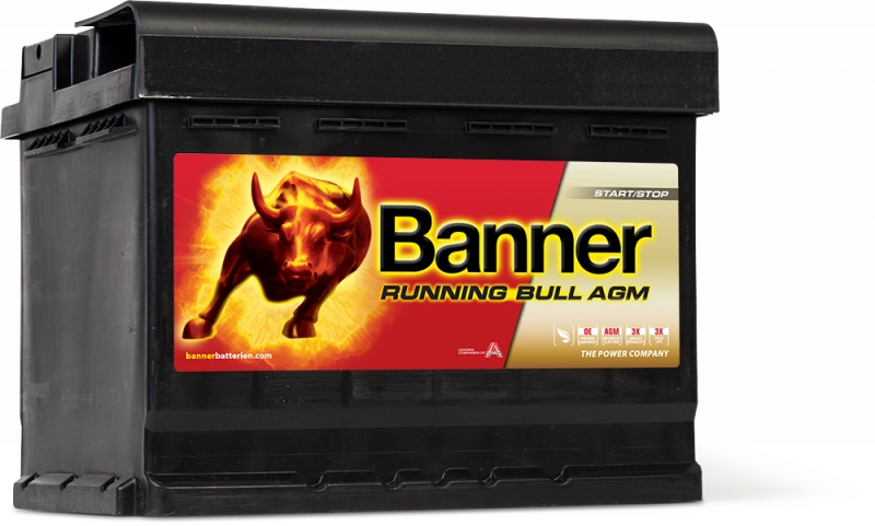 Baterie auto Banner Running Bull AGM 12 V  60 AH